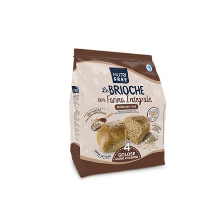 Nutrifree Le brioche con farina integrale 4 pezzi Nutrifree Le brioche con farina integrale 4 pezzi