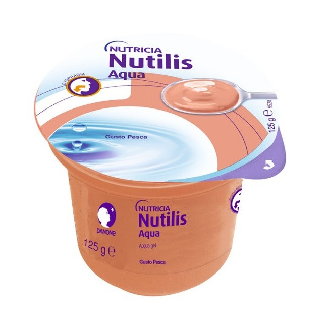 Nutricia Nutilis aqua gel pesca alimento per disfagici 12x125g Nutricia Nutilis aqua gel pesca alimento per disfagici 12x125g