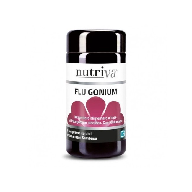 Nutriva Flu Gonium integratore 30 compresse solubili Nutriva Flu Gonium integratore 30 compresse solubili