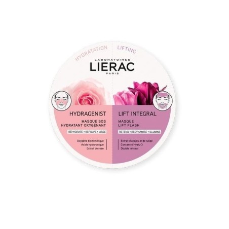 Lierac Maschera Viso Duo Hydragenist e Lift Integral 2x6ml Lierac Maschera Viso Duo Hydragenist e Lift Integral 2x6ml