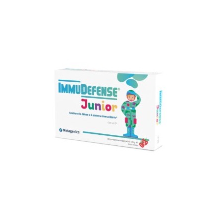 Metagenics Immudefense junior 30 compresse masticabili Metagenics Immudefense junior 30 compresse masticabili