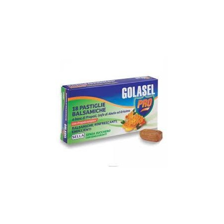 Sella Golasel pro 20 pastiglie balsamiche forti