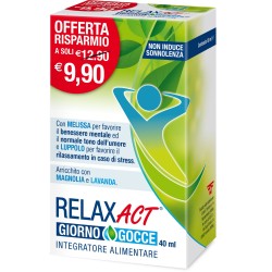 Relax Act Giorno Gocce benessere mentale 40ml