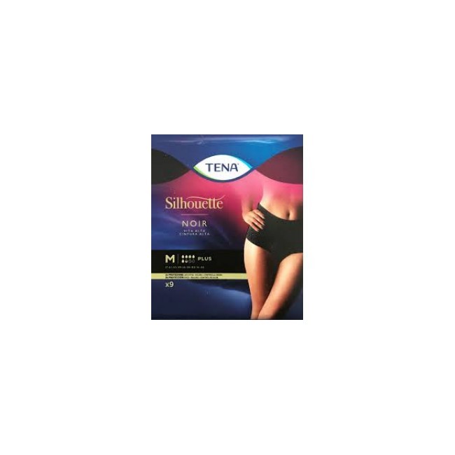 Tena Silhouette Noir mutandine assorbenti M Vita Alta 9 Pezzi Tena Silhouette Noir mutandine assorbenti M Vita Alta 9 Pezzi