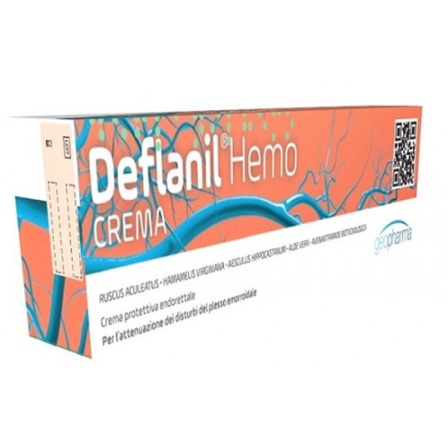 Geofarma Deflanil hemo crema per le emorroidi 35ml Geofarma Deflanil hemo crema per le emorroidi 35ml