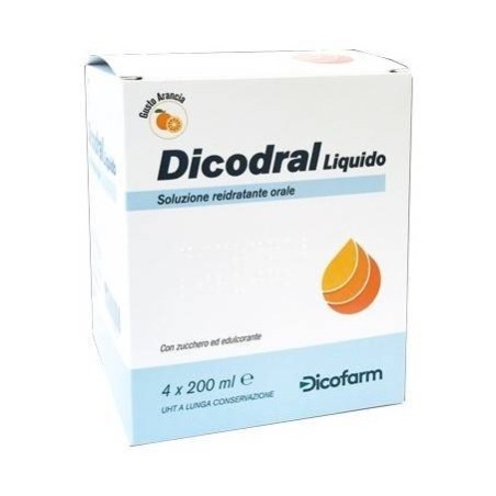 Dicodral Liquido Arancia 6 Brik 200ml Dicodral Liquido Arancia 6 Brik 200ml