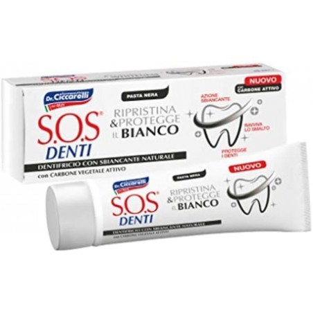 Dottor Ciccarelli Sos dentifricio whitening 75ml Dottor Ciccarelli Sos dentifricio whitening 75ml