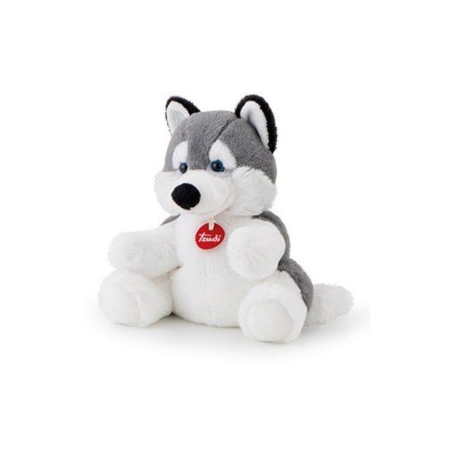 Trudi Scaldasogni cane Husky con semi di farro da scaldare