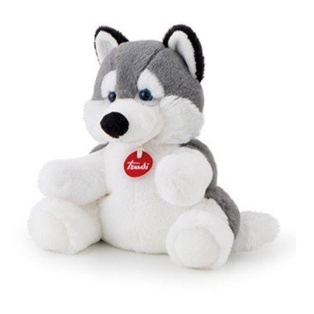 Trudi Scaldasogni cane Husky con semi di farro da scaldare