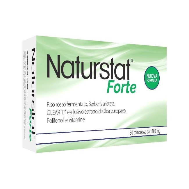 Naturstat forte 30 compresse integratore per il colester