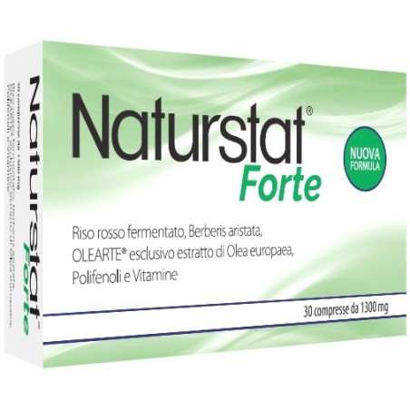 Naturstat forte 30 compresse integratore per il colester