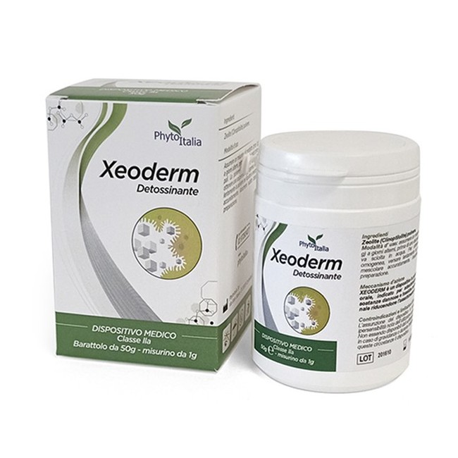 Phytoitalia Xeoderm polvere assorbente per le tossine 50 g Phytoitalia Xeoderm polvere assorbente per le tossine 50 g