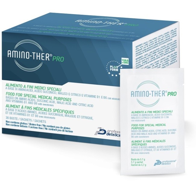 Amino-ther pro integratore di aminoacidi 30 bustine 5,7 g Amino-ther pro integratore di aminoacidi 30 bustine 5,7 g