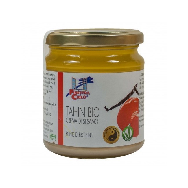 La Finestra sul cielo Tahin Crema di sesamo biologica 300 gr La Finestra sul cielo Tahin Crema di sesamo biologica 300 gr
