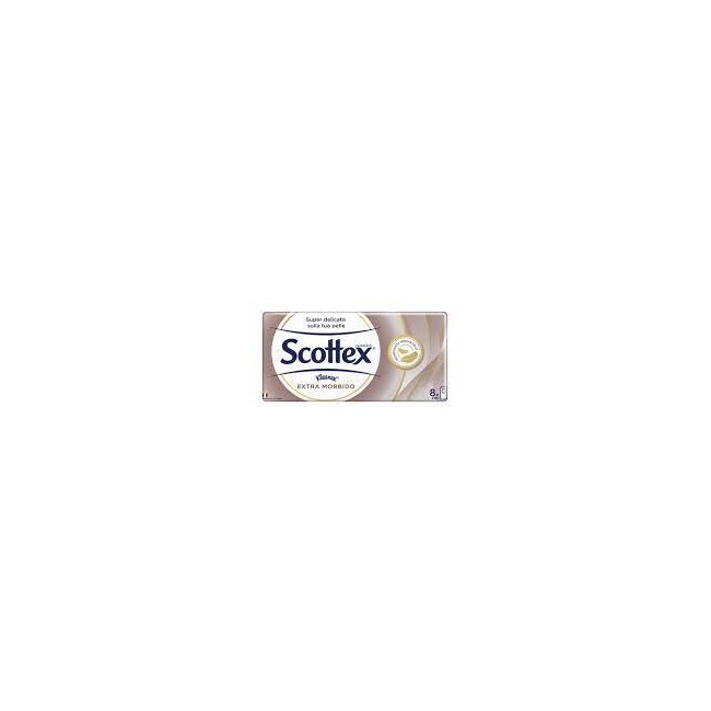 Scottex extra morbido fazzoletti per il raffreddore 8 pezzi