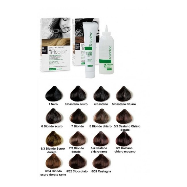 Specchiasol Tricolor 7 biondo crema colorante per capelli Specchiasol Tricolor 7 biondo crema colorante per capelli