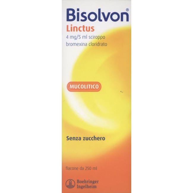 Bisolvon Linctus *sciroppo 250ml Bisolvon Linctus *sciroppo 250ml