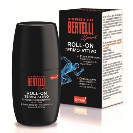 Kelemata Bertelli Cerotto Sport Roll-on Termo-attivo 50 Ml Kelemata Bertelli Cerotto Sport Roll-on Termo-attivo 50 Ml