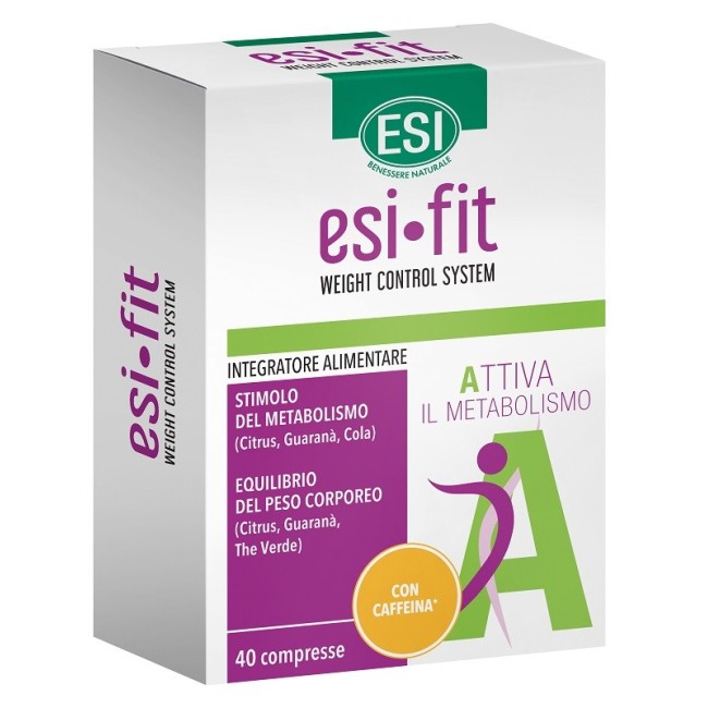 Esi Fit Attiva Con Caffeina integratore 40 Compresse Esi Fit Attiva Con Caffeina integratore 40 Compresse