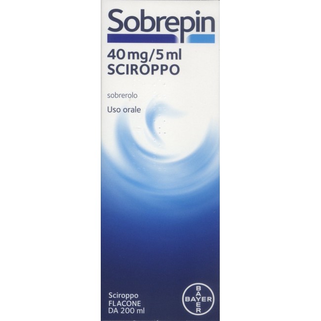 Sobrepin* Sciroppo 200ml 40mg/5ml Sobrepin* Sciroppo 200ml 40mg/5ml