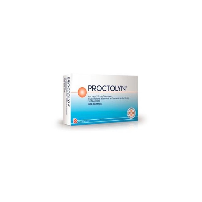 Proctolyn*10 Supposte 0,1mg+10mg Proctolyn*10 Supposte 0,1mg+10mg