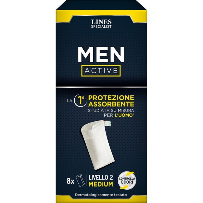 Fater Pannolone Lines Specialist Men Active 8 Pezzi Livello 2 Fater Pannolone Lines Specialist Men Active 8 Pezzi Livello 2