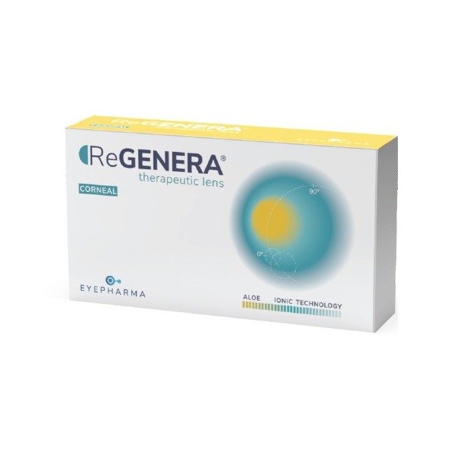 Regenera lente a contatto terapeutica ionic corneale Regenera lente a contatto terapeutica ionic corneale