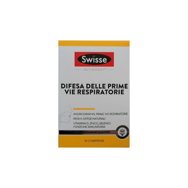 Swisse difesa vie respiratorie integratore 30 compresse Swisse difesa vie respiratorie integratore 30 compresse