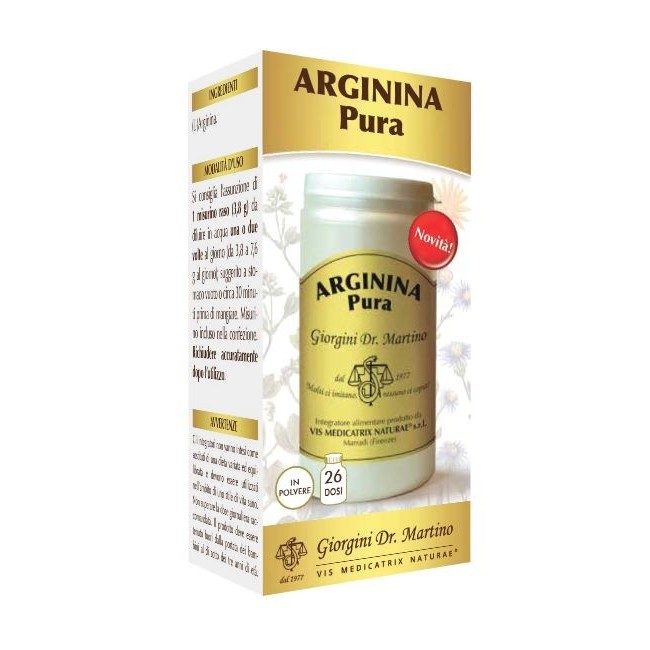 Dr Giorgini Ser-vis Arginina Pura Polvere Solubile 100 G Dr Giorgini Ser-vis Arginina Pura Polvere Solubile 100 G