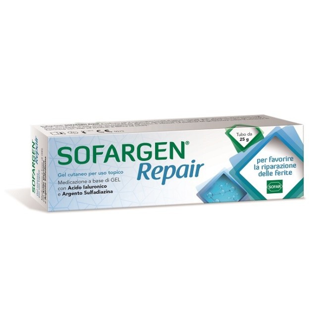 Sofargen Gel Acido Ialuronico E Argento Sulfadiazina 25 G Sofargen Gel Acido Ialuronico E Argento Sulfadiazina 25 G