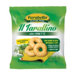 Bioalimenta Farabella Il Tarallino Erbette senza glutine 30 Grammi