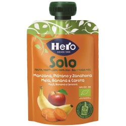 Fater Hero Solo Frutta Frullata 100% Bio Mela Banana Carota 100 G