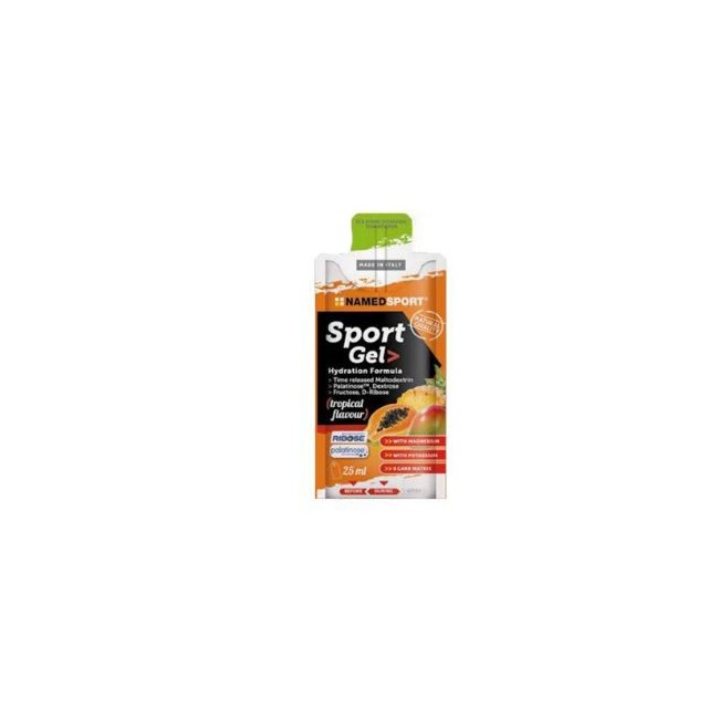 Namedsport Sport Gel Tropical con quattro carboidrati 25 Ml Namedsport Sport Gel Tropical con quattro carboidrati 25 Ml
