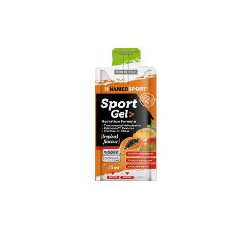 Namedsport Sport Gel Tropical con quattro carboidrati 25 Ml Namedsport Sport Gel Tropical con quattro carboidrati 25 Ml