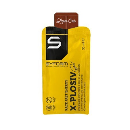 Syform X-plosiv Gel Lemon-cola con maltodestrine 30 Ml