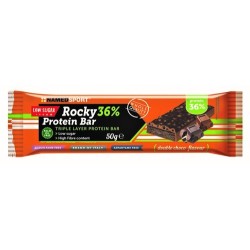 Namedsport Rocky 36% Protein Bar Double Choco Barretta 50 G