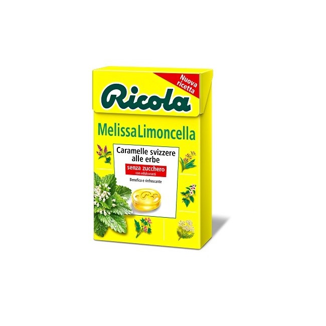 Ricola Ag Ricola Melissa Limoncella Senza Zucchero 50 G