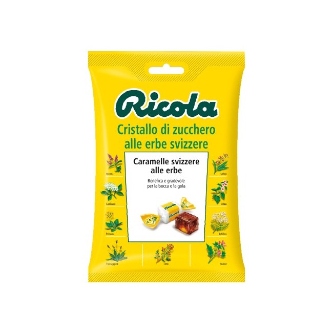 Ricola Caramelle Cristallo di Zucchero alle Erbe 78 G