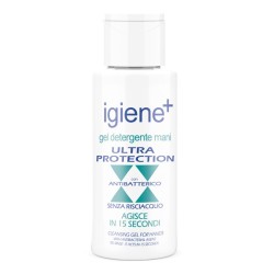 Igiene+ Gel Detergente Mani Ultra Protection Con Antibatterico 50 Ml