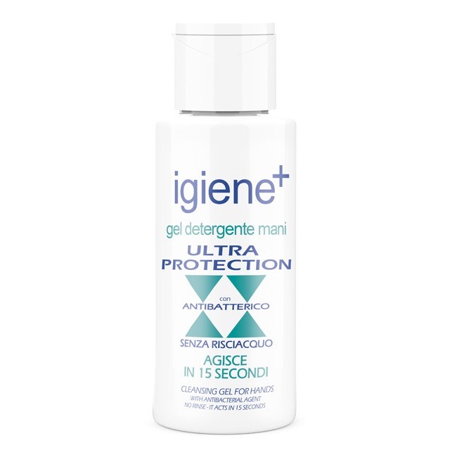Igiene+ Gel Detergente Mani Ultra Protection Con Antibatterico 50 Ml