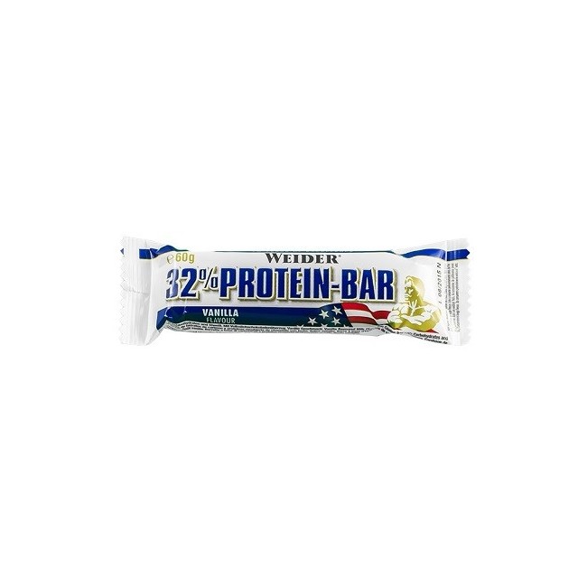 Bf Pharma Weider 32% Protein Barretta Vaniglia 60 G Bf Pharma Weider 32% Protein Barretta Vaniglia 60 G