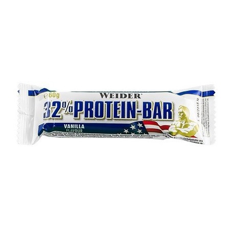 Bf Pharma Weider 32% Protein Barretta Vaniglia 60 G Bf Pharma Weider 32% Protein Barretta Vaniglia 60 G