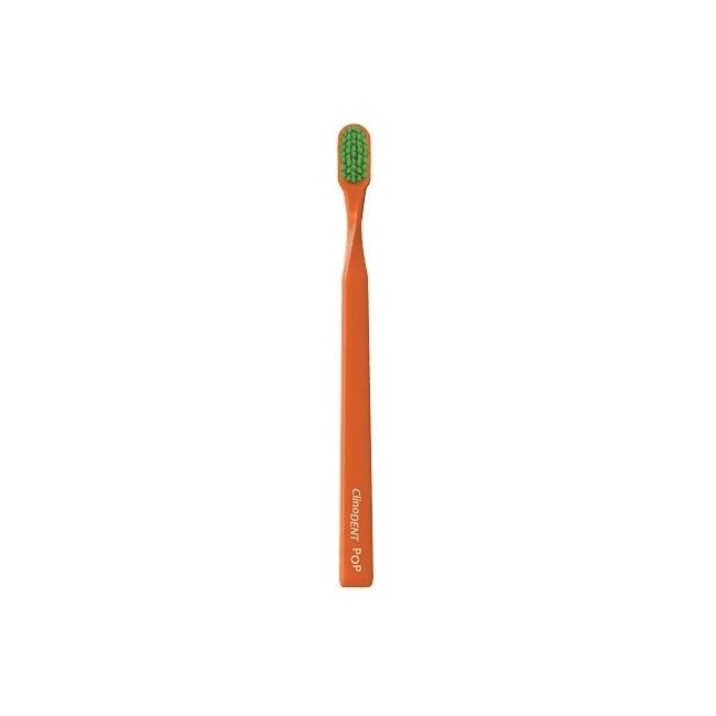 Fimo Clinodent Pop Arancione Spazzolino Setole Medie Fimo Clinodent Pop Arancione Spazzolino Setole Medie