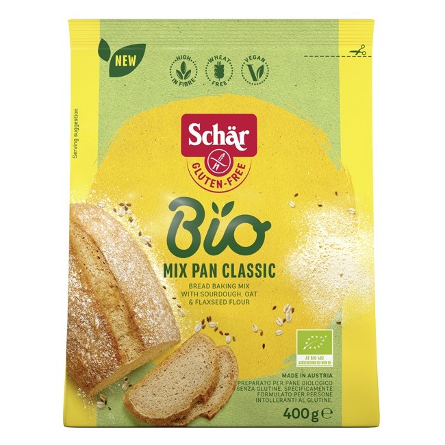 Dr Schar Bio Mix Pan Classic senza glutine 10x40 G Dr Schar Bio Mix Pan Classic senza glutine 10x40 G