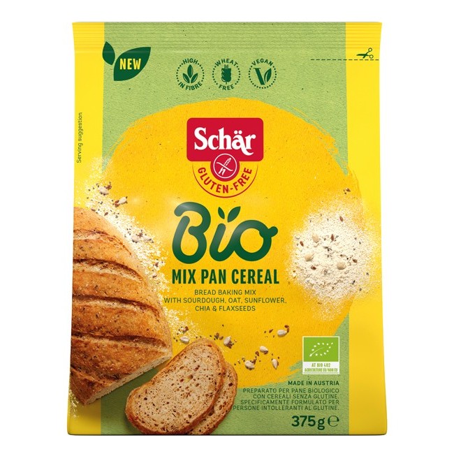 Dr Schar Bio Mix Pan Cereal 10 Pezzi Da 37,5 G Dr Schar Bio Mix Pan Cereal 10 Pezzi Da 37,5 G