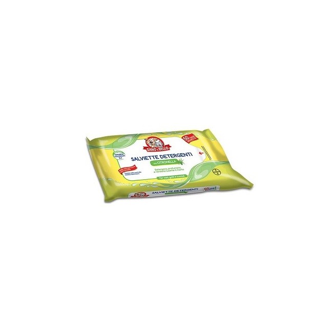 Elanco Sano E Bello Salviette Detergenti Citronella 50 Pezzi Elanco Sano E Bello Salviette Detergenti Citronella 50 Pezzi