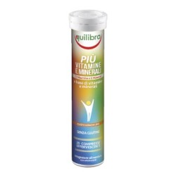 Equilibra Piu' Vitamine E Minerali Lime 20 Compresse Effervescenti