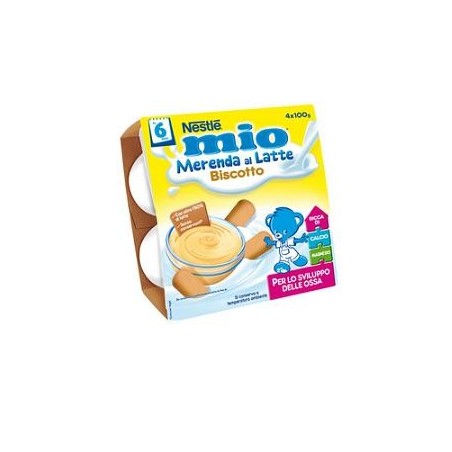 Nestle' Mio Merenda Biscotto dai 6 mesi in poi 4 X 100 G