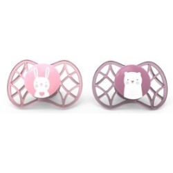 Nuvita Air55 Succhietto Sym 6m+ Glow Flamingo 1 pezzo