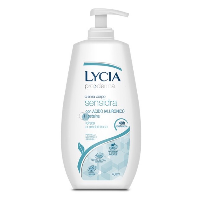 Sodalco Lycia Proderma Crema Corpo Sensidra 400 Ml